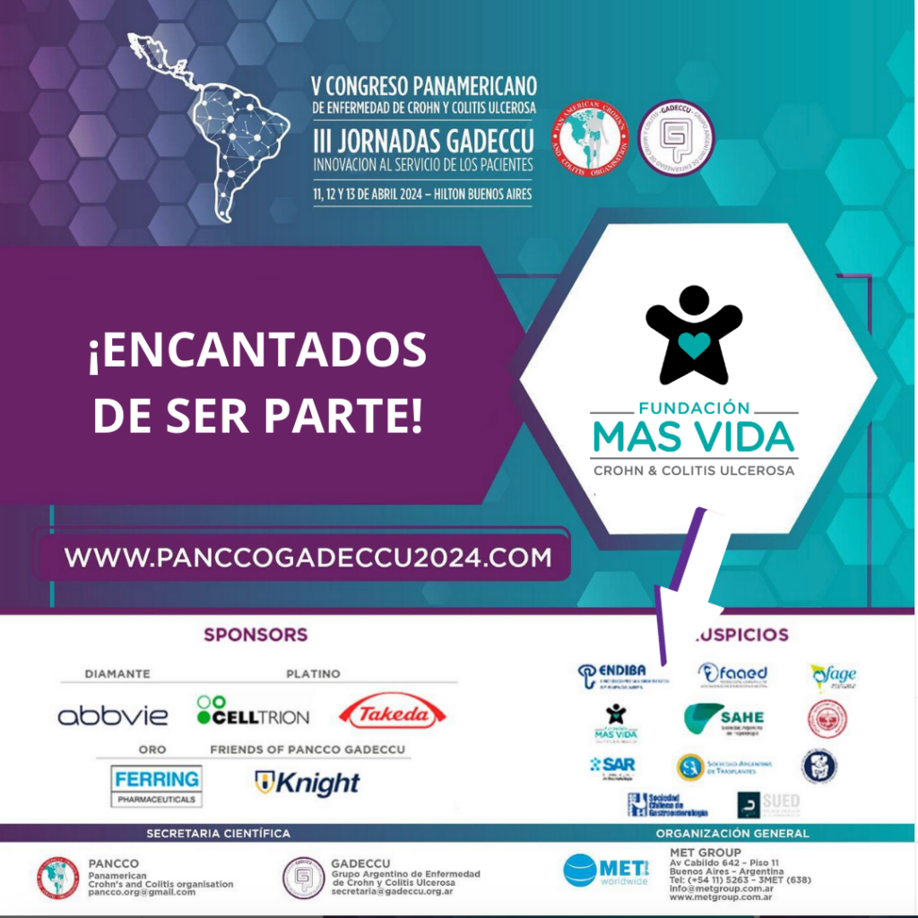 'V Congreso Panamericano de Enfermedad de Crohn y Colitis Ulcerosa / III Jornadas Gadeccu Innovación al Servicio de los Pacientes'